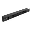 Блок розеток EXEGATE SERVERPRO PDU-19H002 AL-10C13-C14FR EX280860RUS