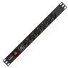 Блок розеток EXEGATE SERVERPRO PDU-19H607 AL-6S-C14-SW-SPD1 EX280832RUS