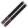 Блок розеток EXEGATE SERVERPRO PDU-19H702 Al-7S-C14-SW-O-SPD1 EX299607RUS