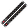 Блок розеток EXEGATE SERVERPRO PDU-19H802 Al-8S-EU1.8CU-SW-SPD1 EX299604RUS