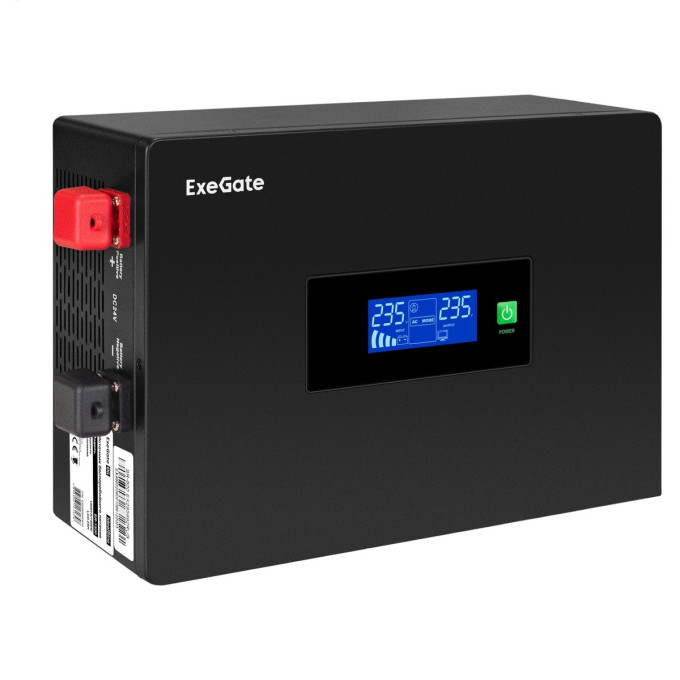 ИБП (инвертор, синус, для котла, PF=1, настенный) EXEGATE IDEALSINE SR-1500.LCD.2SH EX295994RUS