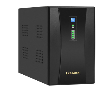 Источник бесперебойного питания EXEGATE SPECIALPRO UNB-2000.LED.AVR.1SH.2C13