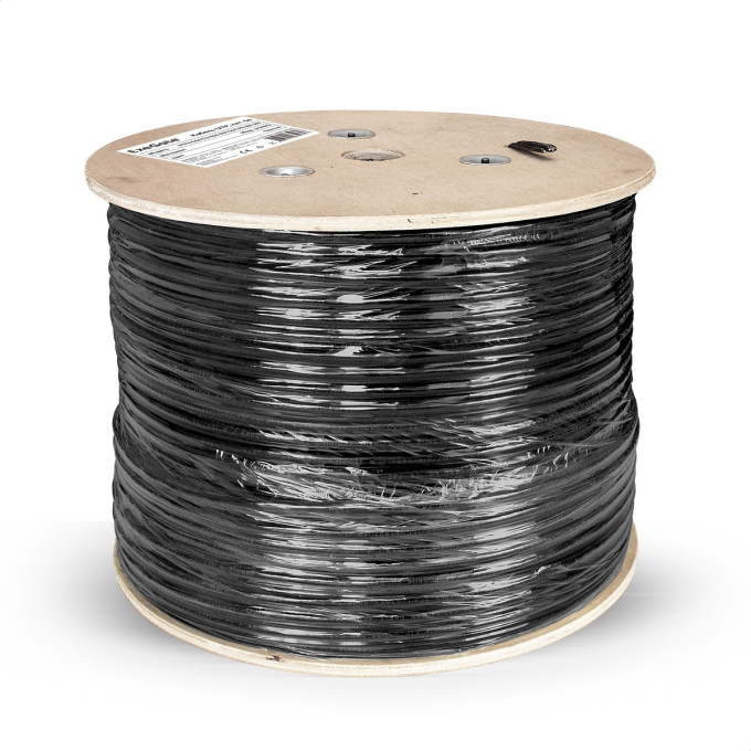 Кабель EXEGATE SPECIAL UTP4-C5e-CCA-S24-SW-OUT-PE-BK-305 UTP EX301081RUS