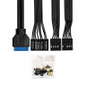 Корпус Minitower EXEGATE BAA-308MUC-AAA400 EX299079RUS