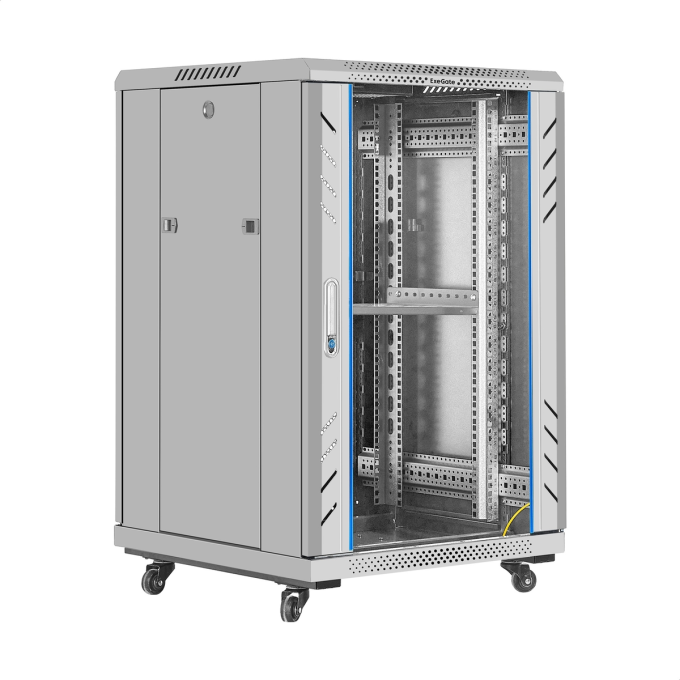 Телекоммуникационный шкаф EXEGATE EC-FS-18U.600.600.G.GREY EX300401RUS